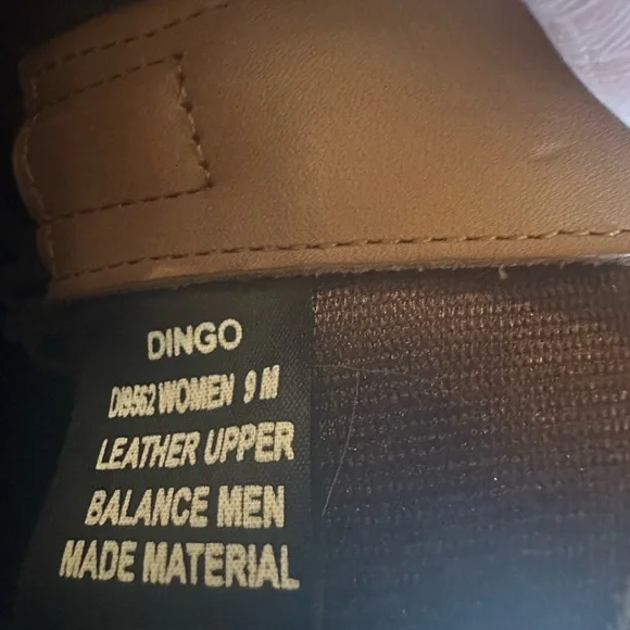 Dingo Tan Leather Western Ankle Boots - Picture 9 of 13